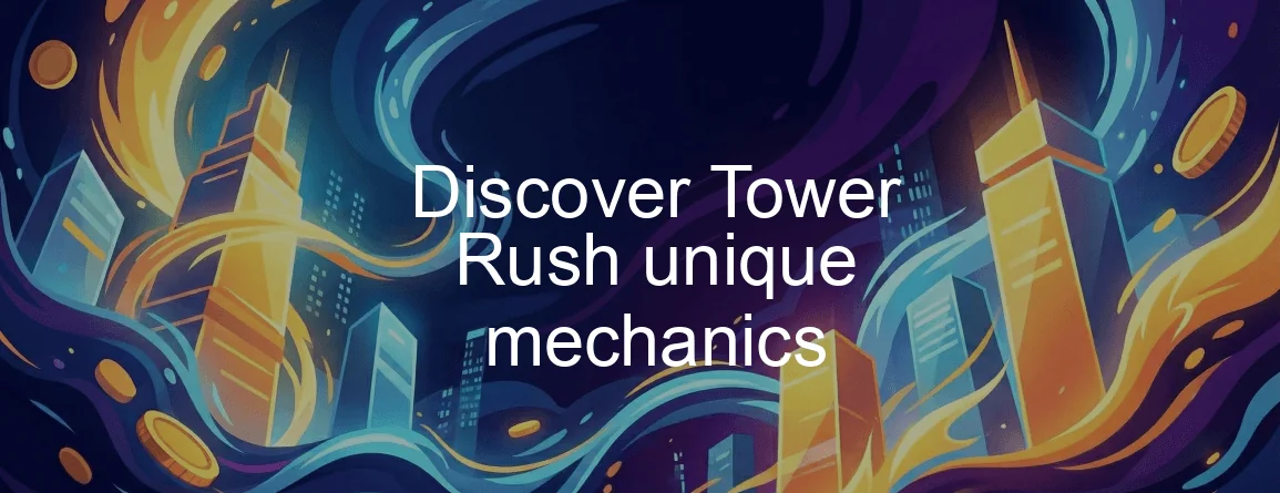 Come funzionano le meccaniche di Tower Rush Gru che oscilla sopra una torre costruita in Tower Rush